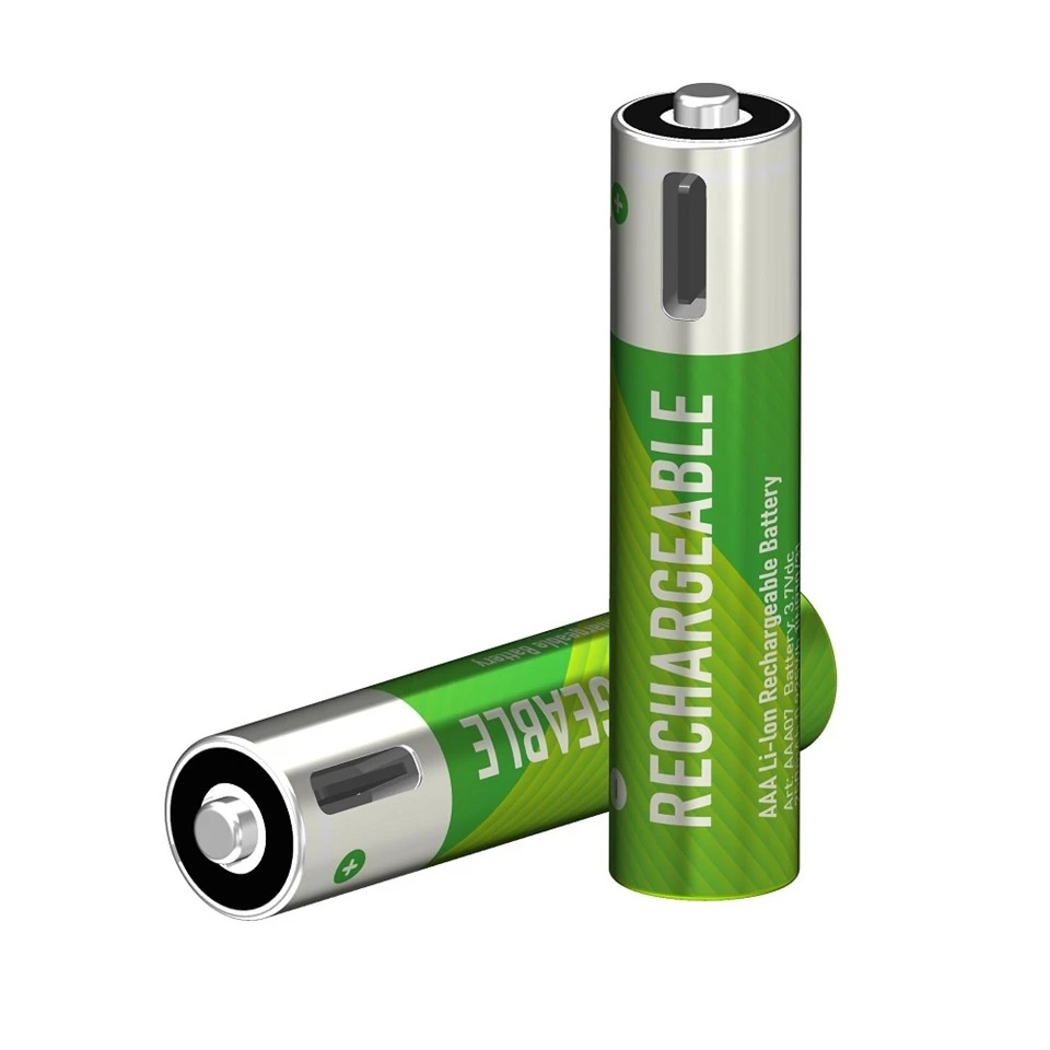USB įkraunama AAA ličio baterija
